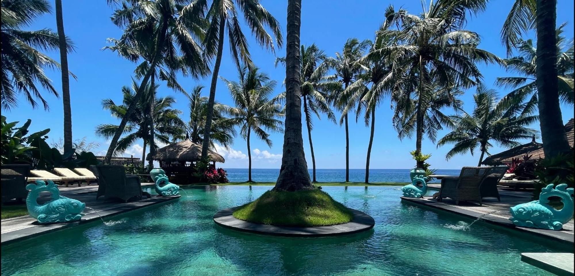 Louka Beach Bali 티아냐르 외부 사진